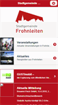 Mobile Screenshot of frohnleiten.org