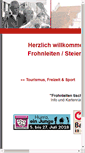 Mobile Screenshot of frohnleiten.at